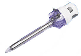 OTOMATİK GÜVENLİK TROKARI KİLİT MEKANİZMALI PİRAMİT UÇLU ÇAP  10MM 167MM